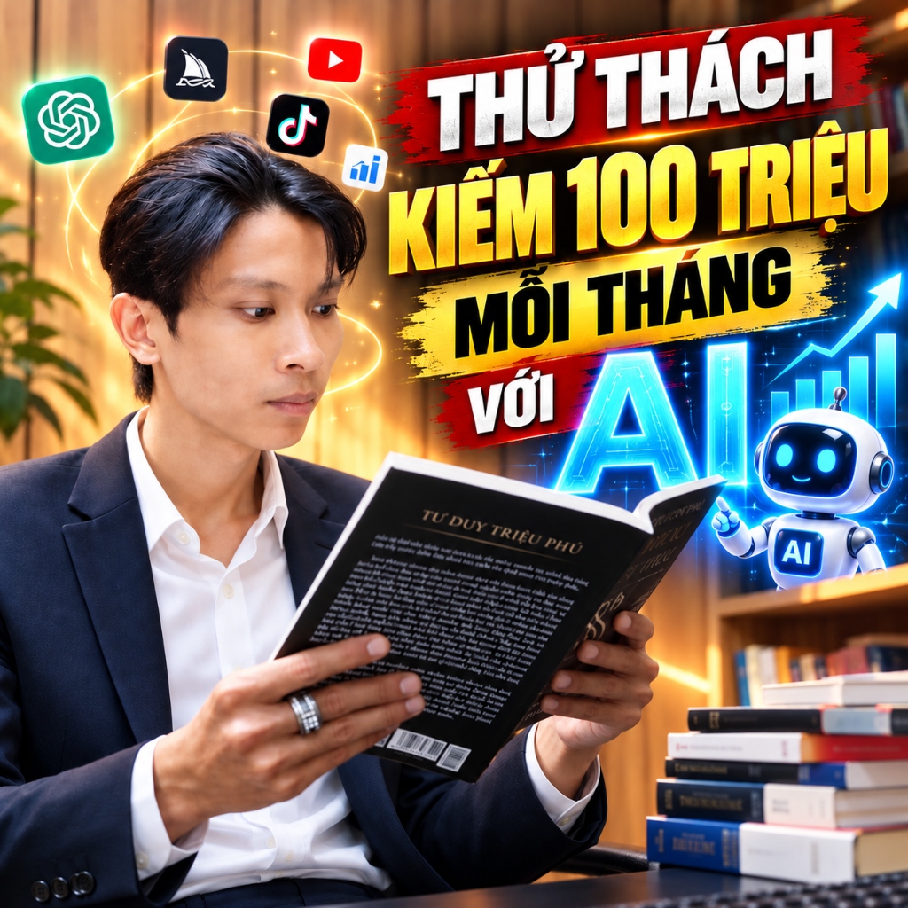 Xây dựng cỗ máy kinh doanh thông tin 100 triệu/tháng chỉ với 1 chiếc laptop - Trần Thanh Tú